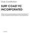 SURF COAST FC INCORPORATED