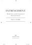 ENTRENCHMENT. Wealth, Power, and the Constitution of Democratic Societies PAUL STARR. New Haven and London