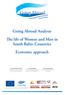 Going Abroad Analysis The life of Women and Men in South Baltic Countries Economic approach