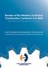 Review of the Western Australian Construction Contracts Act 2004