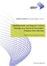 Establishments and Regions Cultural Diversity as a Source of Innovation: Evidence from Germany