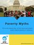 Po ver t y Myt h s. The truth about four of the most persistent myths about poverty in America. 4thworldmovement.org