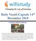 Daily Vocab Capsule 14 th December 2018
