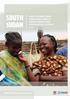 South. Sudan WHO IS WHERE, WHEN, DOING WHAT (4WS) IN MENTAL HEALTH AND PSYCHOSOCIAL SUPPORT. MHPSS Network South Sudan