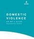 DOMESTIC VIOLENCE. AN MP s GUIDE. Supplementary Booklet