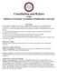 Constitution and Bylaws of the Student Government Association of Bellarmine University