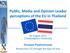 Public, Media and Opinion Leader perceptions of the EU in Thailand