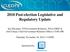 2010 Post-election Legislative and Regulatory Update