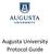 Augusta University Protocol Guide