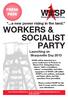 W SP WORKERS & SOCIALIST PARTY PRESS PACK. ...a new power rising in the land. Launching on Sharpeville Day Workers & Socialist Party