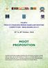FOURTH PROF. N. R. MADHAVA MENON SAARCLAW MOOTING COMPETITION - INDIA ROUND, to 28 October, 2018 MOOT PROPOSITION