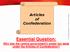 TEKS 8C: Calculate percent composition and empirical and molecular formulas. Articles of Confederation. Essential Question: