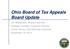 Ohio Board of Tax Appeals Board Update