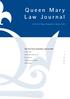 Queen Mary Law Journal