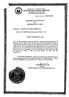 CERTIFICATE OF FILING OF AMENDED BY-LAWS DMCI HOLDINGS,