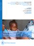 EMERGENCY FOOD ASSISTANCE IN ANGOLA FOR CONFLICT AFFECTED REFUGEES Standard Project Report 2017