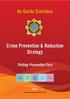 An Garda Síochána. Crime Prevention & Reduction Strategy. Putting Prevention First