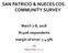 SAN PATRICIO & NUECES COS. COMMUNITY SURVEY. March 7-8, 2018 N=406 respondents margin of error: + 4.9%