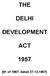 THE DELHI DEVELOPMENT ACT