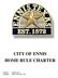 CITY OF ENNIS HOME RULE CHARTER