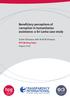 Beneficiary perceptions of corruption in humanitarian assistance: a Sri Lanka case study