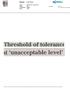 it 'unacceptable level' Threshold of toleranc Date: Monday 16. June 2014 Page: 4,5 Circulation: Size: 1477 (NIC-825) Page 1 of 6