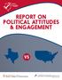REPORT ON POLITICAL ATTITUDES & ENGAGEMENT