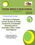 The Role of Vigilante Service Groups in Crime Control for Sustainable Development in Anambra State, South- East Nigeria
