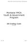 Montana YMCA Youth & Government Program