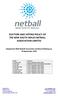 ELECTION AND VOTING POLICY OF THE NEW SOUTH WALES NETBALL ASSOCIATION LIMITED