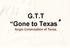G.T.T Gone to Texas. Anglo Colonization of Texas