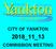 CITY OF YANKTON 2018_11_13 COMMISSION MEETING