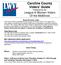 Caroline County Voters Guide Published by the League of Women Voters Of the MidShore