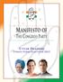 MANIFESTO OF THE CONGRESS PARTY