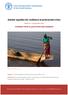 Gender equality for resilience in protracted crises