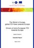 The World in Europe, global FDI flows towards Europe