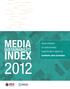 INDEX MEDIA SUSTAINABILITY DEVELOPMENT OF SUSTAINABLE INDEPENDENT MEDIA IN EUROPE AND EURASIA. tajikistan bosnia & herzegovina bulgaria uzbekistan