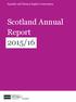 Equality and Human Rights Commission. Scotland Annual Report 2015/16