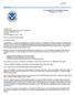 U.S. Department of Homeland Security Washington, D.C