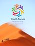 Youth Forum Road to Marrakech