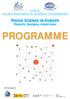 PROGRAMME. With the Support of