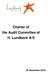 Charter of the Audit Committee of H. Lundbeck A/S