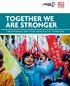 TogeTher we are stronger. A method manual About trade union-political cooperation