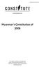 Myanmar's Constitution of 2008