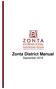 Zonta District Manual September