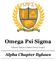 Omega Psi Sigma. Political Science & History Honor Society. Alpha Chapter Bylaws
