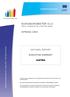 EUROBAROMETER 63.4 PUBLIC OPINION IN THE EUROPEAN UNION SPRING 2005 NATIONAL REPORT EXECUTIVE SUMMARY AUSTRIA