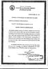 CERTIFICATE OF FILING OF AMENDED BY LAWS