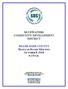 BLUEWATERS COMMUNITY DEVELOPMENT DISTRICT MIAMI-DADE COUNTY REGULAR BOARD MEETING OCTOBER 8, :15 P.M.
