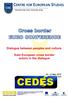 CEDES. Thursday, 10 May Meeting at the Centre for European Studies, Building I. Friday, 11 MAY 2012